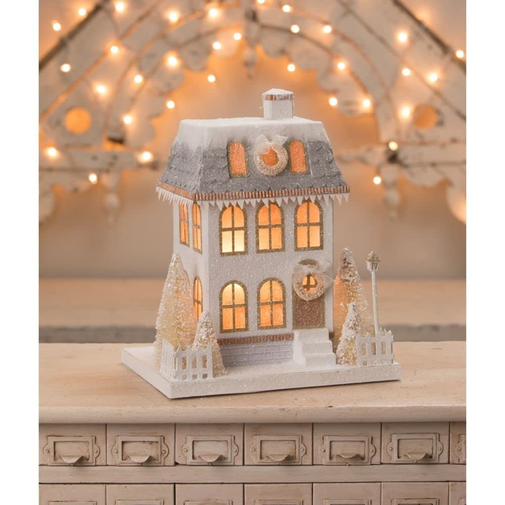 Bethany Lowe 2022 Metallic Townhouse