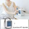 SMSOM Portable Air Conditioner, Personal Air Cooler, Portable Mini Air Fan, Small Desktop Cooling Fan, Suitable for Home, Bedroom Room, Office, Dorm view 2