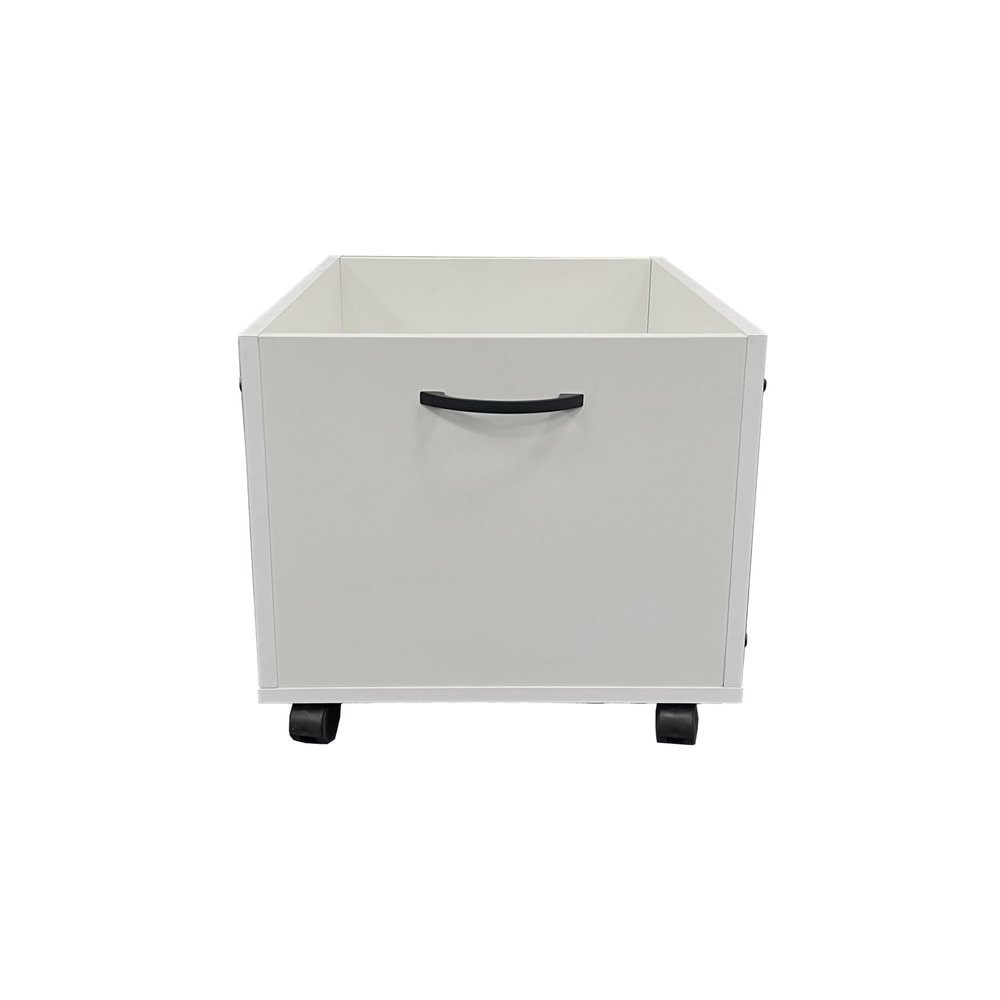 Acme Aurea 2 Toy Boxes, Cherry Oak & White Finish