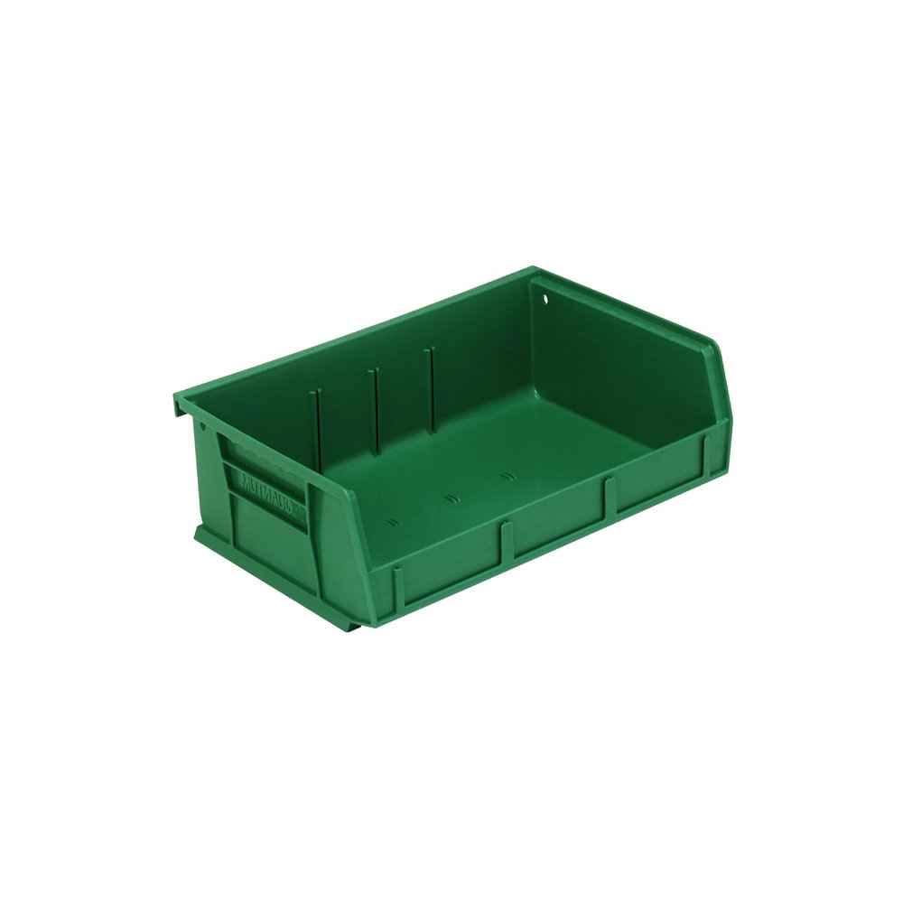 Quantum Storage QUS236 Ultra Stack and Hang Bins - 7-3/8" x 11" x 3" - 8 Pack