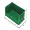 Quantum Storage QUS236 Ultra Stack and Hang Bins - 7-3/8" x 11" x 3" - 8 Pack view 2