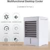 SMSOM Portable Air Conditioner Fan, Mini Evaporative Cooler, Personal Air Cooler, Quiet Desktop Fan for Home Office Travel view 4