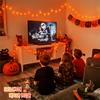 JMEXSUSS 2 Pack 100 LED Orange Halloween Lights Outdoor, 33ft Connectable Orange String Lights for Halloween Indoor with 8 Modes, Clear Wire Fall Lights Plug in for Thanksgiving Christmas Decorations view 2