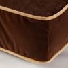 Happy Hounds Willow Rectangle Reversible Sherpa Pillow Cat Bed, Cocoa view 4