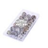 2 Inch Farm Fresh Eggs Carton Labels Farm Fresh Egg Unwashed Handling Labels Self Adhesive Packaging Stickers for Chicken,Quail,Egg Packaging Stickers,500 Pcs Per Pack view 3
