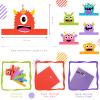 Aoriher 12 Pcs Monster Paper Hats Halloween Party Headbands for Boys Girls view 3