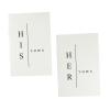 yeencheer Wedding Vow Books His and Hers - Lined Paper Vow Books for Wedding, Wedding Notebook Wedding Keepsake for Newly Couples view 1