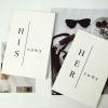 yeencheer Wedding Vow Books His and Hers - Lined Paper Vow Books for Wedding, Wedding Notebook Wedding Keepsake for Newly Couples view 3