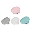 4pcs Silicone Soap Holders for Self-draining Storage Creative Soap Dish Stylish Design and Easy to Clean for Bathroom and Kitchen Use view 1