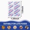 auhanth 100 Packs 100CC Oxygen Absorbers (10 Packs of 10), Food Grade Oxygen Absorbers for Long Term Food Storage in Vacuum Bag, Applicable to Mason Jars, Vacuum Storage Bags view 2