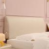 ZZYK Upholstered Headboard Cushion, Modern Bed Backboard Headboard Full Size Wipeable Tech Cloth Pad Home Bedroom Headboard BedHead Cushion,B,No headboard 72.8"/185cm view 1