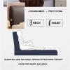 ZZYK Upholstered Headboard Cushion, Modern Bed Backboard Headboard Full Size Wipeable Tech Cloth Pad Home Bedroom Headboard BedHead Cushion,B,No headboard 72.8"/185cm view 3