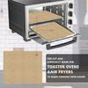 100Pcs Air Fryer Paper Mats Parchment Paper Pads Unbleached Air Fryer High Temperature Resistant Perforated Square Air Fryer Mats for Toaster Countertop Large Toaster Oven(12X13inch) view 3
