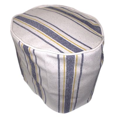 Simple Home Inspirations Blue/Gold Feedsack/Grainsack Cover Compatible with K Coffee Brewing System (K Supreme, Blue Gold)