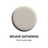 BACKDROP | Premium Interior Paint | Large Adhesive Paint Swatch | MOJAVE GATHERING - Neutral Gray-Beige | 12" x 12" Color Sample view 3