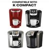 Simple Home Inspirations Feedsack/Grainsack Cover Compatible with Coffee Brewing System (K Compact, Blue) view 2