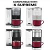 Simple Home Inspirations Tan Feedsack/Grainsack Coffee Maker Cover Compatible with K Coffee Brewing System (K Supreme, Tan) view 2