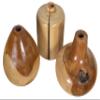 AFD Home Teak Wood Mini Vases Set of 3 view 3