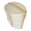 Simple Home Inspirations Gold Feedsack/Grainsack Coffee Maker Cover Compatible with K Coffee Brewing System (K Supreme, Gold) view 1