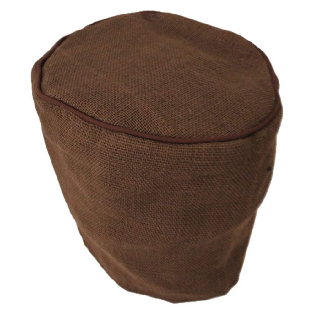 Simple Home Inspirations Brown Burlap Cover Compatible with K Coffee Brewing System (K Duo, Brown)