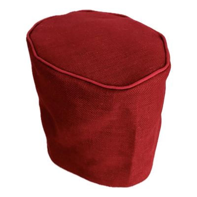 Simple Home Inspirations Red Burlap Coffee Maker Cover Compatible with K Coffee Brewing System (K Duo, Red)