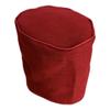 Simple Home Inspirations Red Burlap Coffee Maker Cover Compatible with K Coffee Brewing System (K Duo, Red) view 1