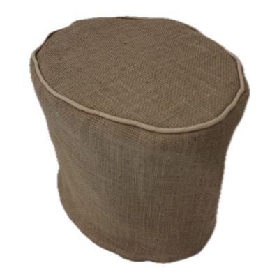 Simple Home Inspirations Natural Burlap Cover Compatible with K Coffee Brewing System (K Duo, Natural)