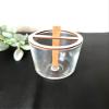 Wooden wick holder, Wick Centering Tool for Single Wooden Wick Candle, 1-Wooden Wick Stabilizer, Wooden Wick Holder, Wick Stabilizer for Candle Making (2.5") view 3