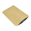 FERENLI 100 Pieces 4.7x7.1 inch (Usable Size 3.9x6.7 inch) Kraft Paper Open Top Vacuum Sealable Bags Mylar Foil Heat Seal Pouches for Sample Food Storage Packaging with Tear Notches view 1