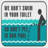 Sokomurg 8"x12"(20x30cm) Retro Funny Bathroom Toilet Rules Metal Aluminum Sign Garage Kitchen Bar Pub Club Cafe Home Restaurant Wall Decor Art Sign Post Gifts for man A-0010 view 1