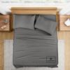 1000-TC Queen Size 4 Piece Sheet Set - Comfy Sheets - Giza Cotton Hotel Luxury Bed Sheets for Women, Men, Kids & Teens - Deep Pockets Easy-Fits up to 22-24" Mattress (Solid, Grey) view 1
