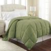 Wega Linen 1 Piece Duvet Insert Oversized King (116'' x 98'') Comforter Premium Quality 600 GSM All-Season 800 Thread Count Down-Alternative Comforter Sage Green view 1