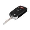 LadyCent 4 Buttons Flip Remote Key Case Shell Fob Car Key Cover, for Jeep Commander Grand Cherokee, for Chrysler Aspen 300 view 3
