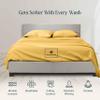1000-TC King Size 4 Piece Sheet Set - Comfy Sheets - Giza Cotton Hotel Luxury Bed Sheets for Women, Men, Kids & Teens - Deep Pockets Easy-Fits up to 10-12" Mattress (Solid, Gold) view 4
