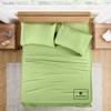 1000-TC King Size 4 Piece Sheet Set - Comfy Sheets - Giza Cotton Hotel Luxury Bed Sheets for Women, Men, Kids & Teens - Deep Pockets Easy-Fits up to 10-12" Mattress (Solid, Sage Green) view 1