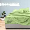 1000-TC King Size 4 Piece Sheet Set - Comfy Sheets - Giza Cotton Hotel Luxury Bed Sheets for Women, Men, Kids & Teens - Deep Pockets Easy-Fits up to 10-12" Mattress (Solid, Sage Green) view 3