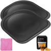 GSZN 2PCS Air Fryer Drip Tray for PowerXL 6QT 10QT Air Fryers Oven, Upgraded Oil Drip Pan, Crumb Tray Replacement Parts for PowerXL Vortex Air Fryer Pro Plus, Nonstick, Dishwasher Safe view 1
