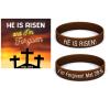Biblebanz 100 He Lives He Is Risen Bracelets with Cards  Christian Easter Favors view 2