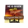 Biblebanz 100 He Lives He Is Risen Bracelets with Cards  Christian Easter Favors view 3
