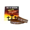 Biblebanz 100 He Lives He Is Risen Bracelets with Cards  Christian Easter Favors view 4