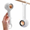 Aheadife Handheld Mini Fan,Portable USB Rechargeable Fan,Hidden Blades,2 Adjustable Speed Strong Wind,Small Personal Fan Pocket Desktop Table Quiet Hand Fan with Hanging Ring (Handheld Fan-White) view 1