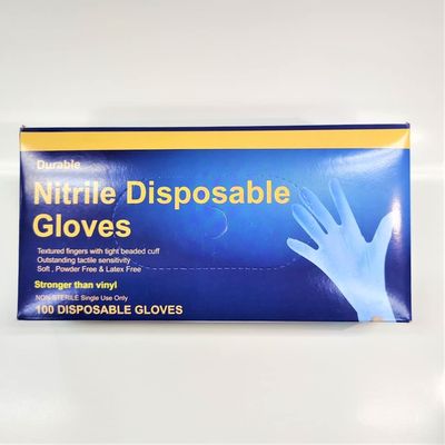 Vivid Nails Durable Nitrile Disposable Gloves 2 Pack (Small)