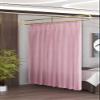 BEIFU Beauty Salon Curtain U-shaped Support Metal Rod 2 Meters (Pink) view 1
