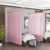 BEIFU Beauty Salon Curtain U-shaped Support Metal Rod 2 Meters (Pink) view 2