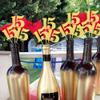 12PCS Glitter 15th Birthday Centerpiece Sticks Number 15 Cake Toppers Fifteen Table Flower Topper Decorations for 15th Birthday Anniversary Party Centerpiece Supplies Gold view 3