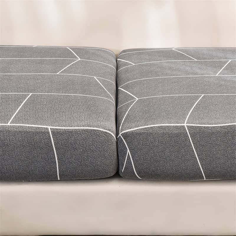 VEAIA Sofa Cushion Covers 2/4/3/1 Seater Elastic Furniture Pet Protector Sofa Seat Cushion Covers Couch slipcover Stretch Sofa Cover (Color : N, Size : C (135-165cm))