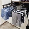Closet Clothes Hanger Rail,Pull-Out Closet Rod 30-60cm,Wardrobe Clothing Rail,Closet Organizer Rack for Pants and Coat (800mm/31.5inch) view 4