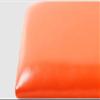 GHJL Dining Room Chair Cushion Waterproof Leather Cushions Chair Stool Cushion Leather Seat Cushion Furniture Upholstery Durable Non Slip Chair Pad (Color : Orange, Size : 25 * 35cm) view 1