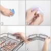 Linkidea Corner Shower Caddy Shelf 2 Tier, Wall Mount Bathroom Shower Organizer with Soap Holder, Adhesive Racks for Inside Shower view 3