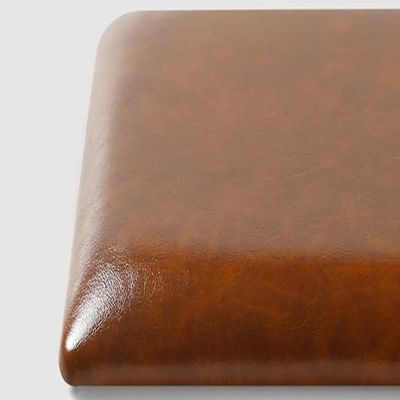 GHJL Dining Room Chair Cushion Waterproof Leather Cushions Chair Stool Cushion Leather Seat Cushion Furniture Upholstery Durable Non Slip Chair Pad (Color : Coffee, Size : 40 * 40cm)
